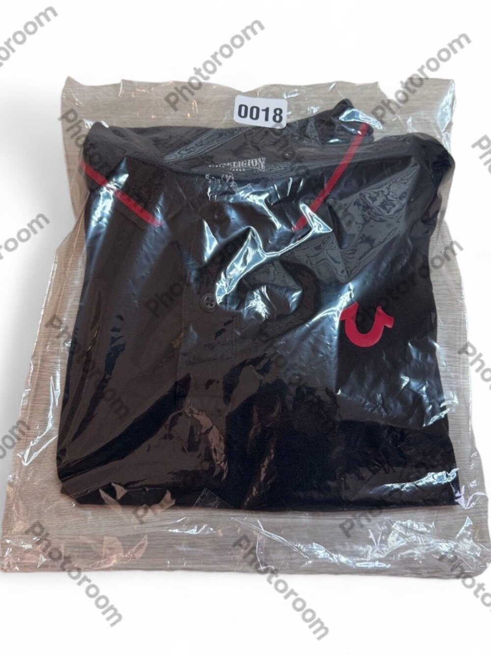 True Religion Polo Shirt L Black - Picture 8 of 9
